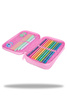 Piórnik 2-komorowy z wyposażeniem Coolpack Jumper 2 pastel powde róż