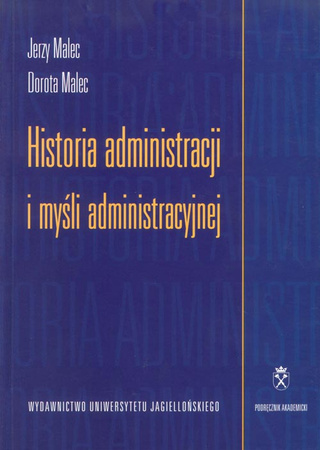 Historia administracji i myśli administracyjnej