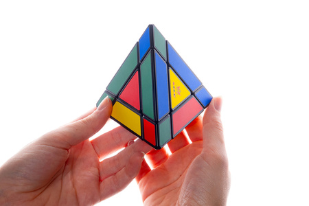 Łamigłówka Pyraminx Edge Recent Toys poziom 3/5