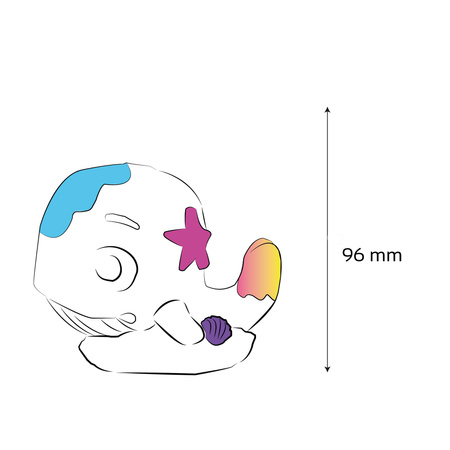 Kolorowanka 3D Even more funny whale