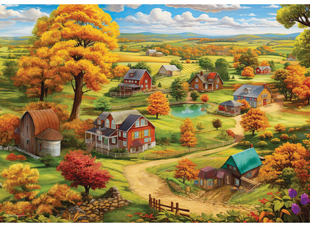Puzzle 24 Peaceful Living by Chris Bigelow 6724-6018