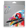 Cienkopisy z plastikową końcówką Colorino artist 12 kolorów