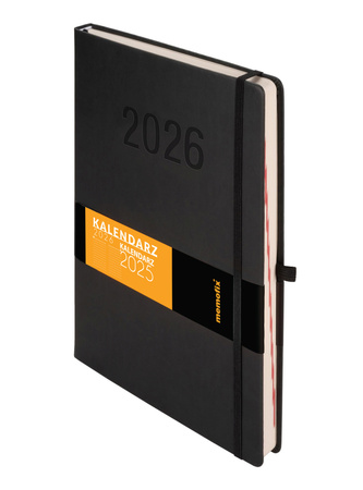 Kalendarz 2026 Memofix A4 DNS czarny