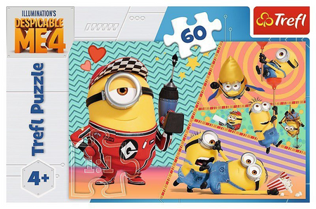 Puzzle 60 Wesołe Minionki 17395