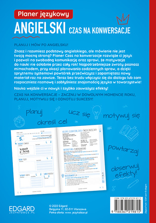 Planer językowy. Angielski. Czas na konwersacje