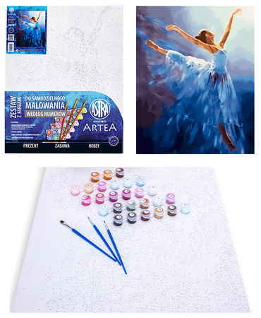 Malowanie po numerach Astra Artea Primabalerina