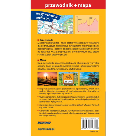 Trasy rowerowe dla każdego 2w1 przewodnik + mapa
