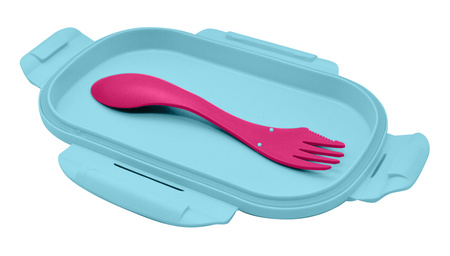 Pudełko śniadaniowe ze sztućcami Peppa Pig PP17102