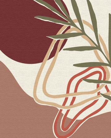 Malowanie po numerach BRUSHME 40x50 cm Tryptyk pastelowy