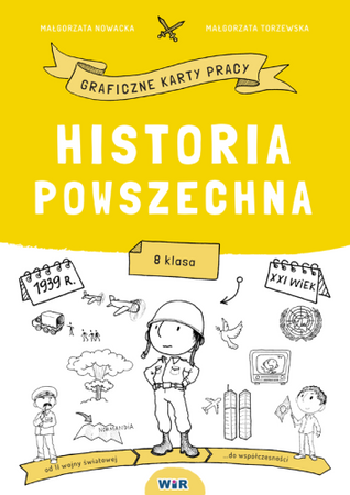 Historia powszechna graficzne karty pracy dla klasy 8