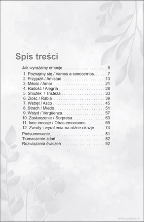 Hiszpański Jak rozmawiać o emocjach poziom A2-B1