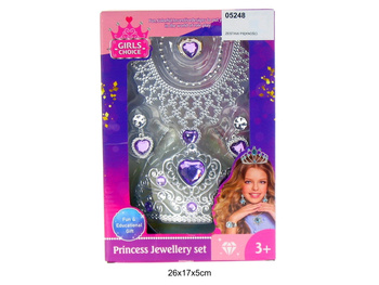 Zestaw piękności biżuteria księżniczki