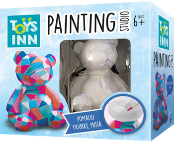Painting studio figurka gipsowa Miś ToysInn STN 8813