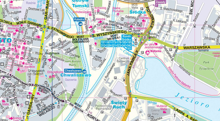 Poznań plan miasta 1:20 000 papier 2024