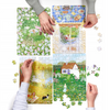 Puzzle 4x150 Puzzlove Czas na kwiaty CzuCzu