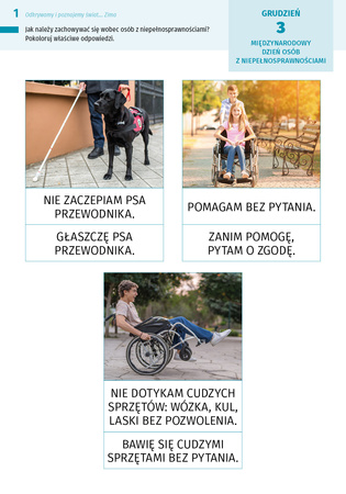 Odkrywamy i poznajemy Świat Zima