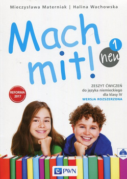 Mach mit! neu 1 ćwiczenia do języka niemieckiego dla klasy 4 zakres rozszerzona