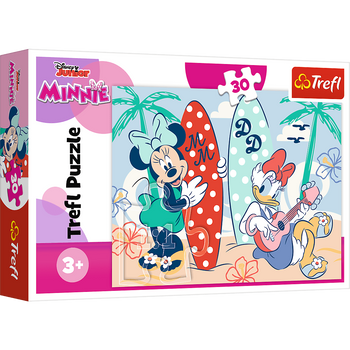 Puzzle 30 Kolorowa Minnie 18302