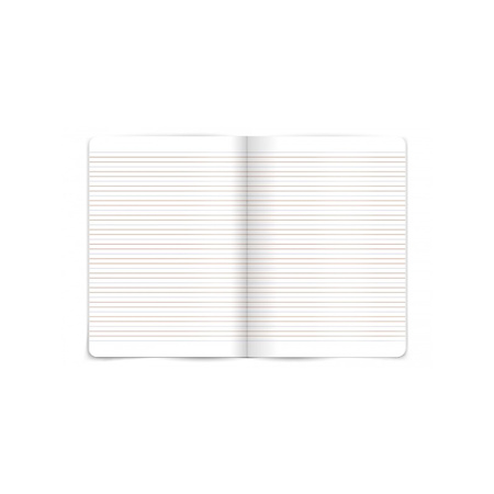 Paczka Zeszyt A5 16k podwójna linia kolorowa Oxford touch pastel mix pakiet 10 sztuk