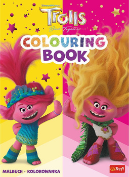 Trolle. Kolorowanka. Malbuch. Colouring book. Trolls