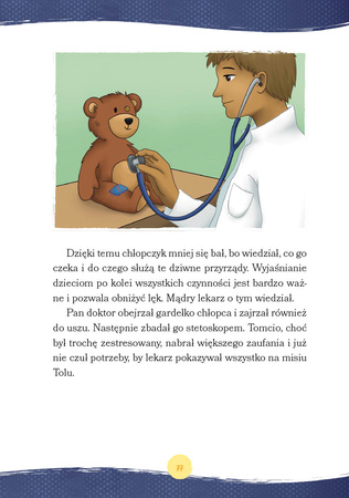 Tomcio rozwiązuje problemy Strachy i lęki Kreatywne Książeczki Terapeutyczne