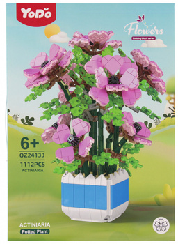 Klocki konstrukcyjne Kwiaty 1112 elementów