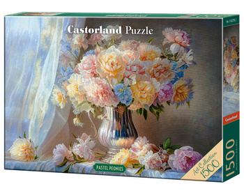 Puzzle 1500 Pastel Peonies C-152278-2