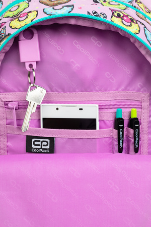 Plecak 2-komorowy Coolpack Joy S happy donuts