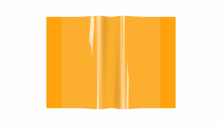 Paczka okładki zeszytowe A4 neon pomarańczowy 10 szt.