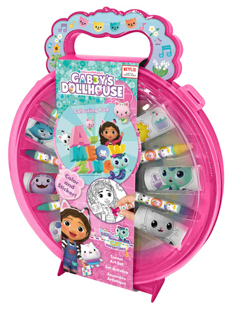 Zestaw artystyczny podróżny Gabby's Dollhouse