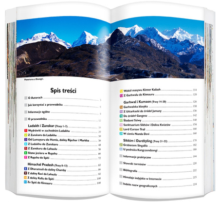 Himalaya Indian trekking guide wer. Angielska