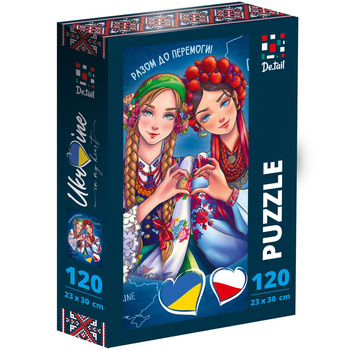 Puzzle 120 Ukraina and Poland DT100-16
