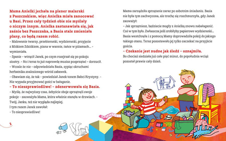 Basia i nocowanka. Basia