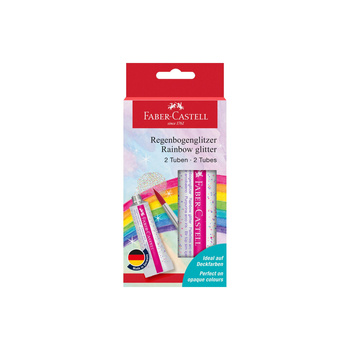 Brokat w żelu Rainbow Faber-Castell 12 ml 2 szt.