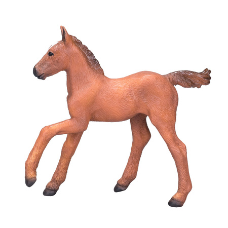 Figurka Koń czystej krwi arabskiej źrebię kasztanowate