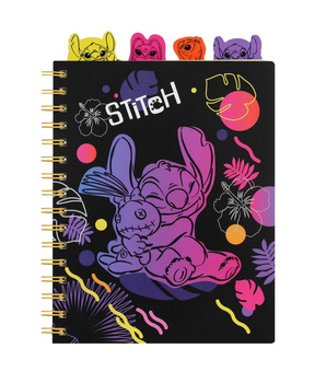Kołobrulion A5 Disney Black Stitch 100 kartek wzór 2