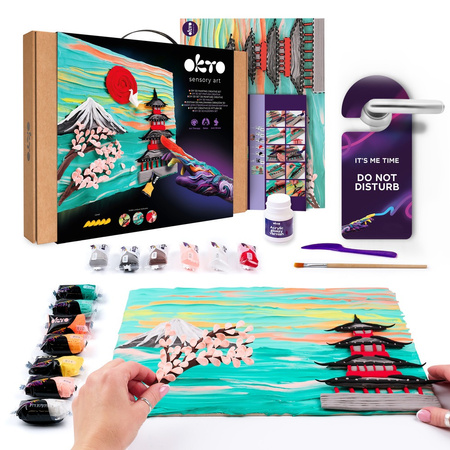 Zestaw kreatywny do modelowania 3D Japan