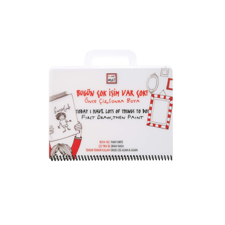 Książeczka do kolorowania Strigo Funny Mat Rzeczy do zrobienia na dziś 16x21cm