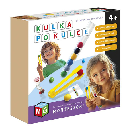 Gra Montessori Kulka po kulce