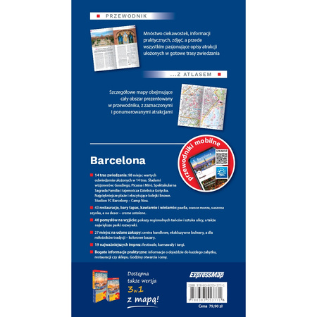 Barcelona przewodnik z atlasem 2024