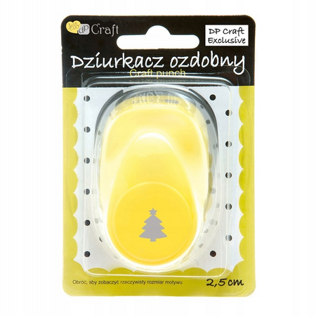 Dziurkacz ozdobny Choinka 2,5cm