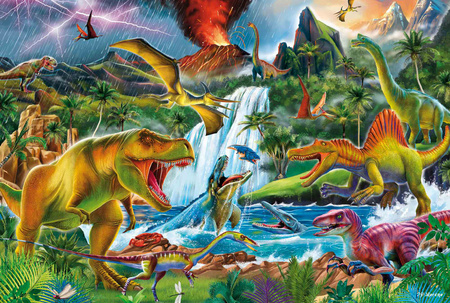 Puzzle 200 PQ Dinozaury 113344