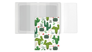 Okładka na dokumenty dla kierowcy Kaktus