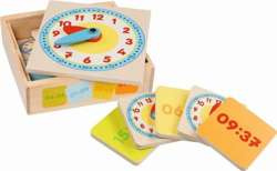 Zegar w skrzyneczce nauka godzin Goki