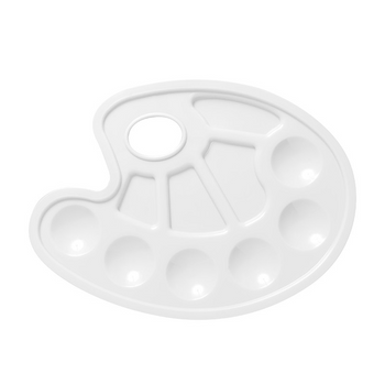 Paleta malarska plastikowa 17x23 cm