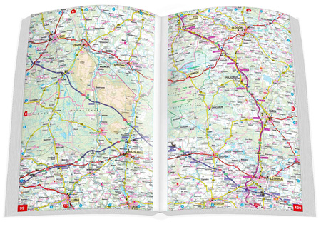 Polska Atlas Samochodowy 1:250 000 2025/2026