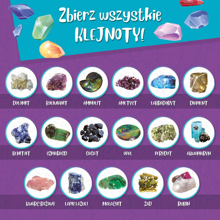 Lisciani I'm a Genius Poznaj minerały z całego świata 304-PL100200