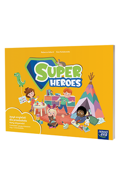 Język angielski WP Super Heroes przedszkole 3-4-latki karty aktywności