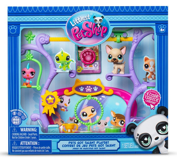Littlest Pet Shop zestaw pokaz talentów z 2 figurkami LPS00558