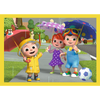 Puzzle 4w1 Cocomelon Poznaj bohaterów 34647